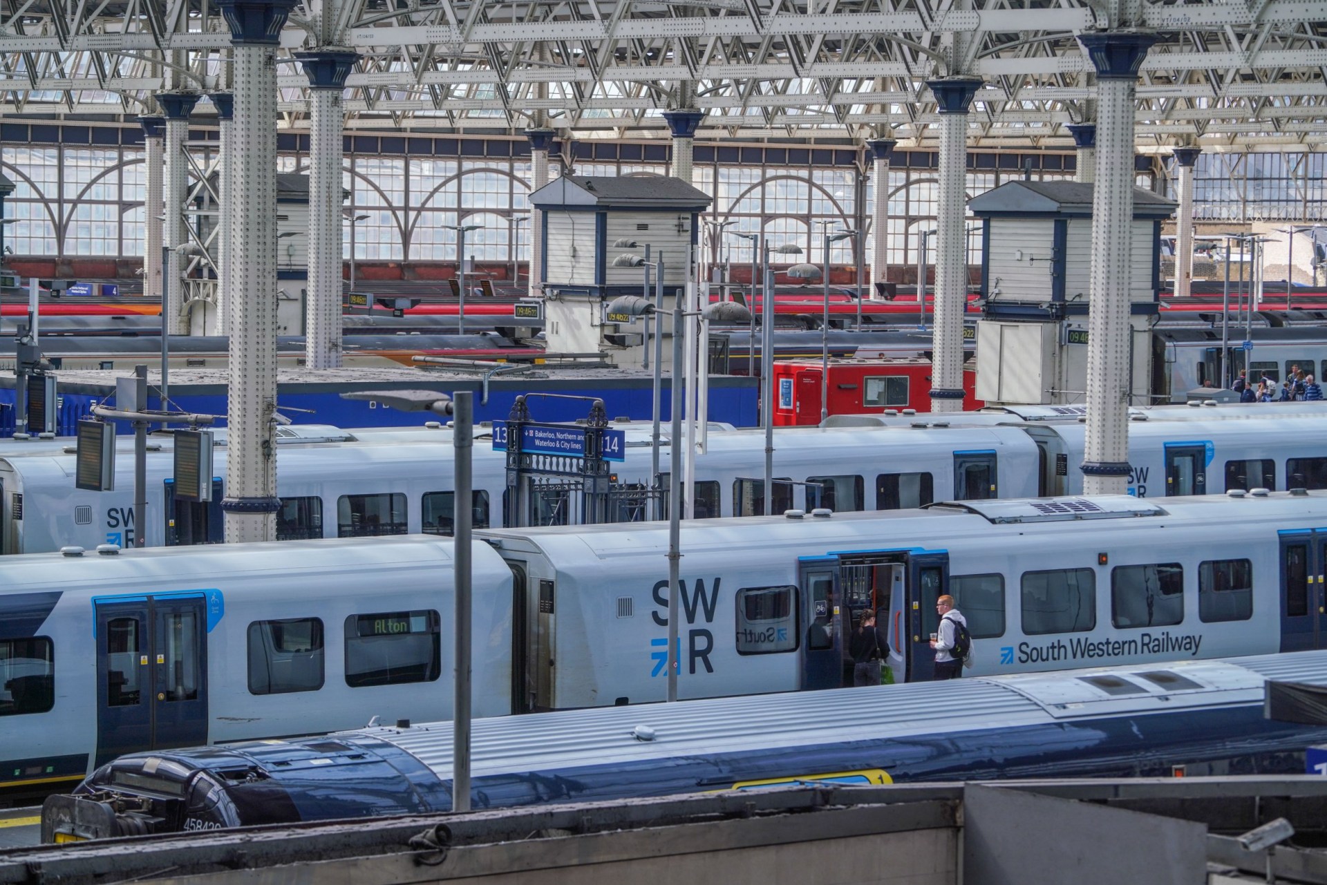 Stay Away: London Waterloo Station Warning