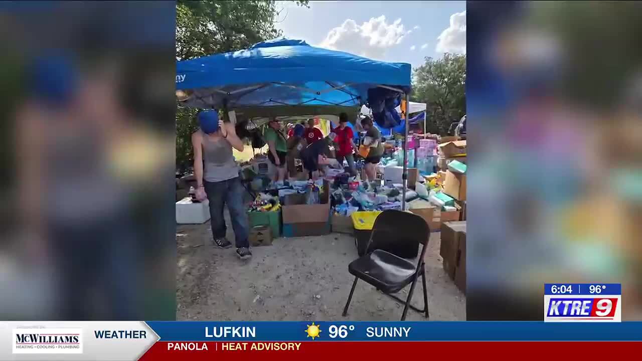 East Texas relief group aids Sandy Creek after flood devastation