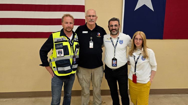 “We Had to Be Here”: Israeli Team Uses High-Tech Aid for Texas Flood Recovery