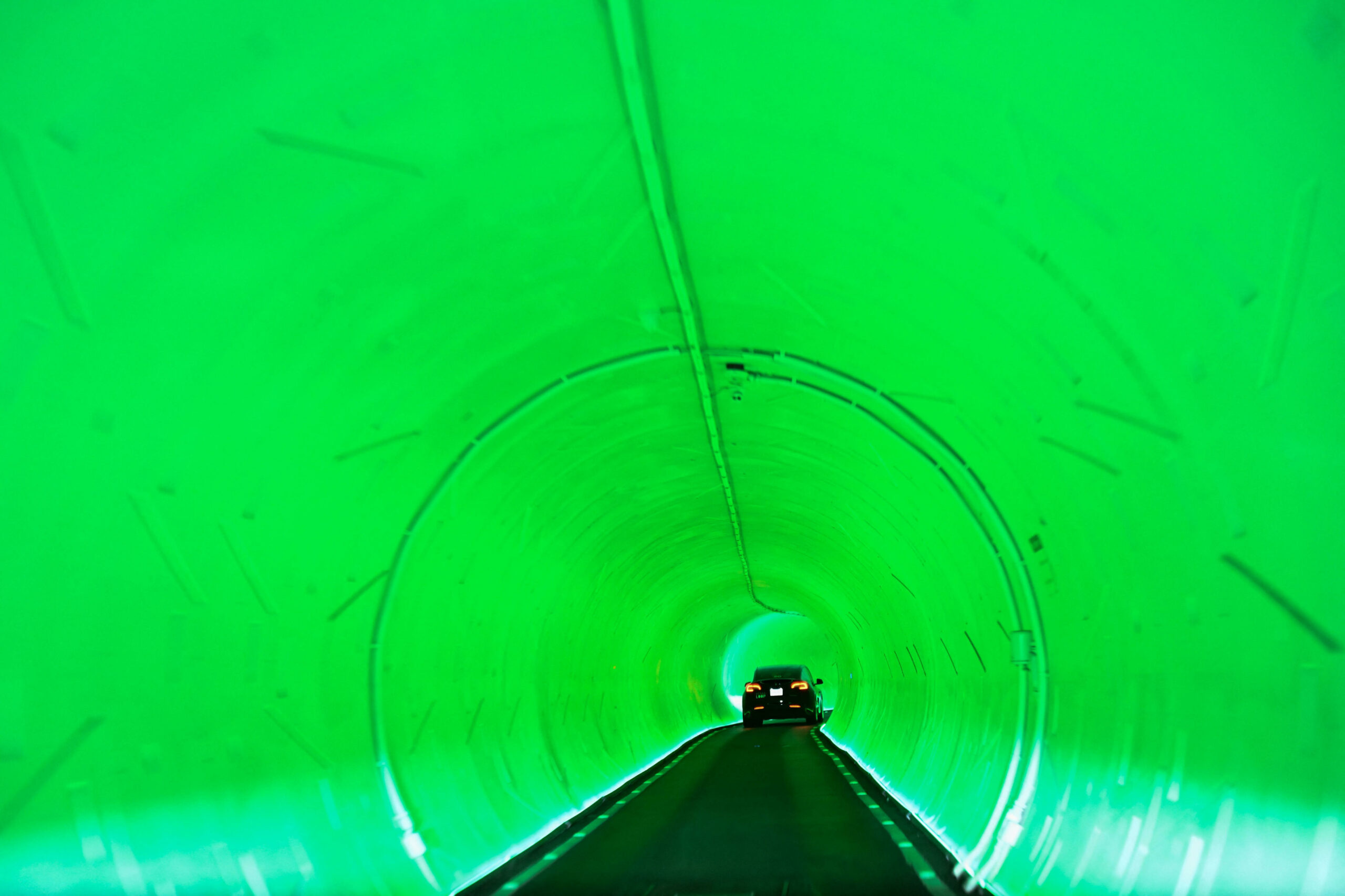 Distance from Nashville Airport to Downtown and Boring Company Tunnel Length