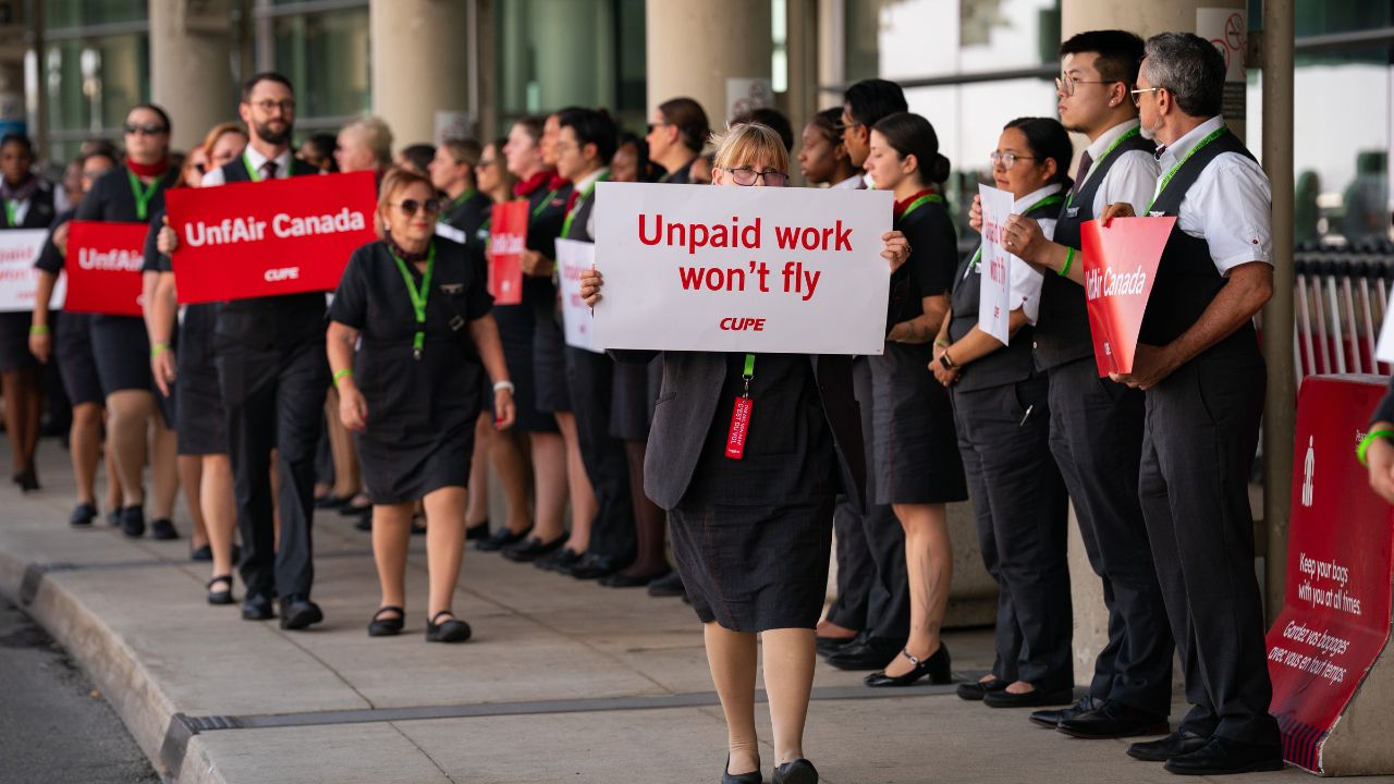Air Canada strike disrupts 130,000 travelers’ plans