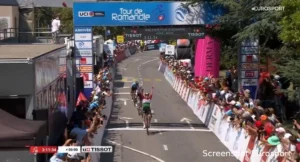 Zigart narrowly loses leader’s jersey to Chabbey in thrilling finale as Vas claims Romandie’s final stage