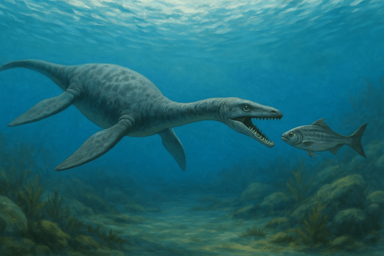 New Plesiosaur Discovery Shakes Jurassic Timeline