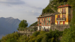 A Charming Italian Village Overlooks Lake Como With Breathtaking Views