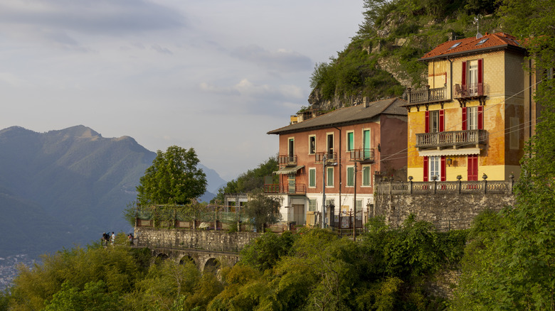 A Charming Italian Village Overlooks Lake Como With Breathtaking Views