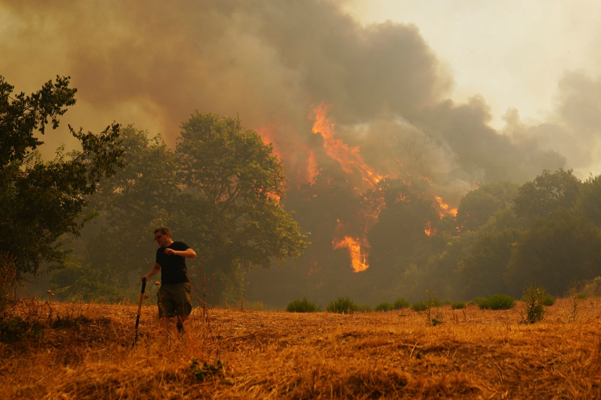 New Greece Travel Alert as Wildfires Spread Nationwide