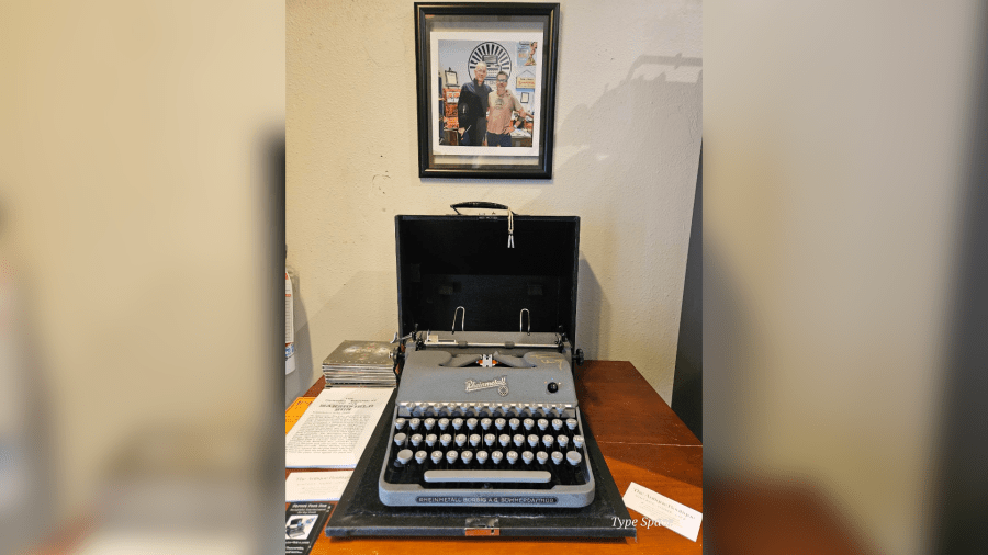 Tom Hanks Gifts Typewriter to Portland Shop