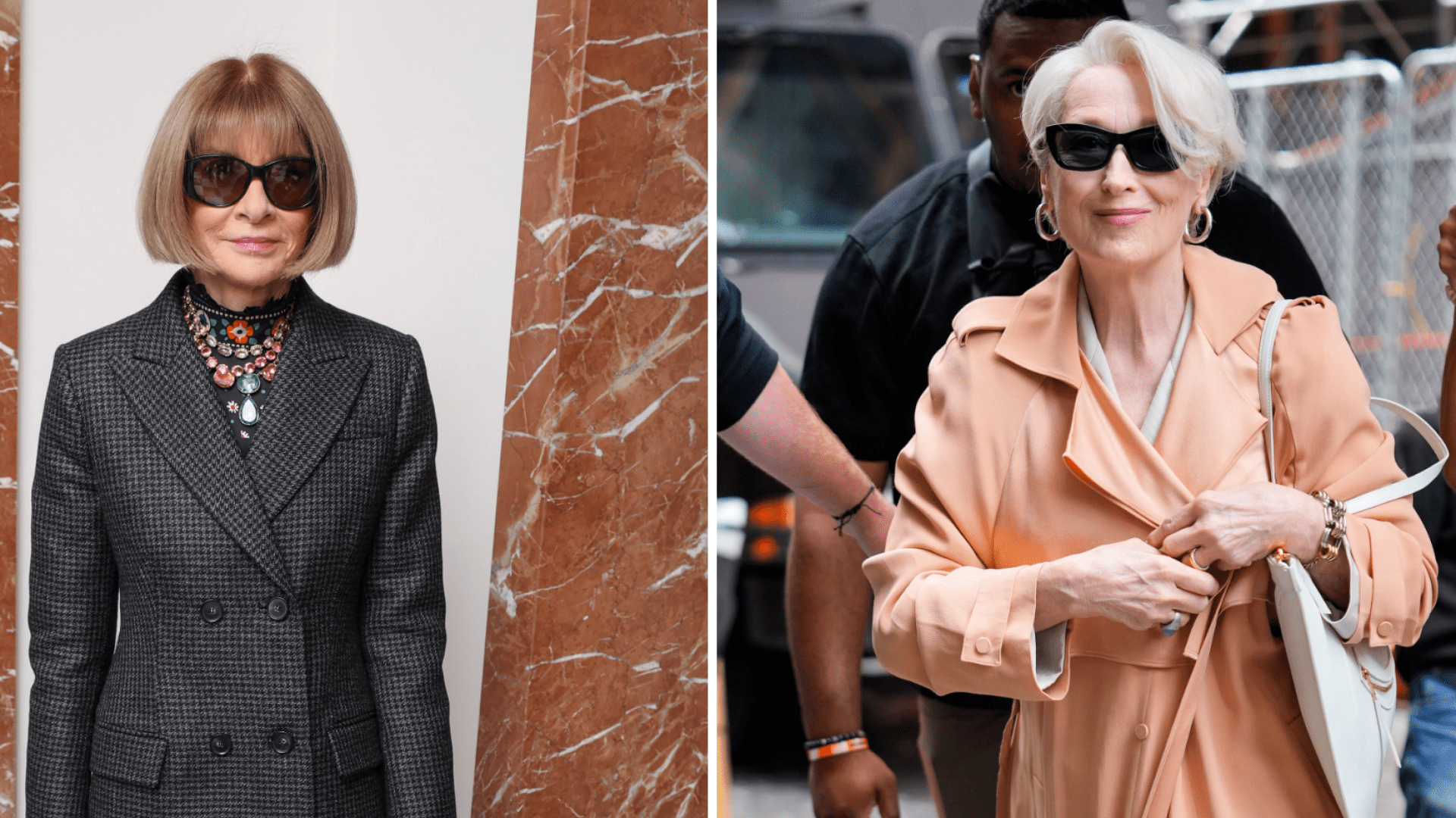 Anna Wintour Stunned by Meryl Streep’s Milan Fashion Week Trip