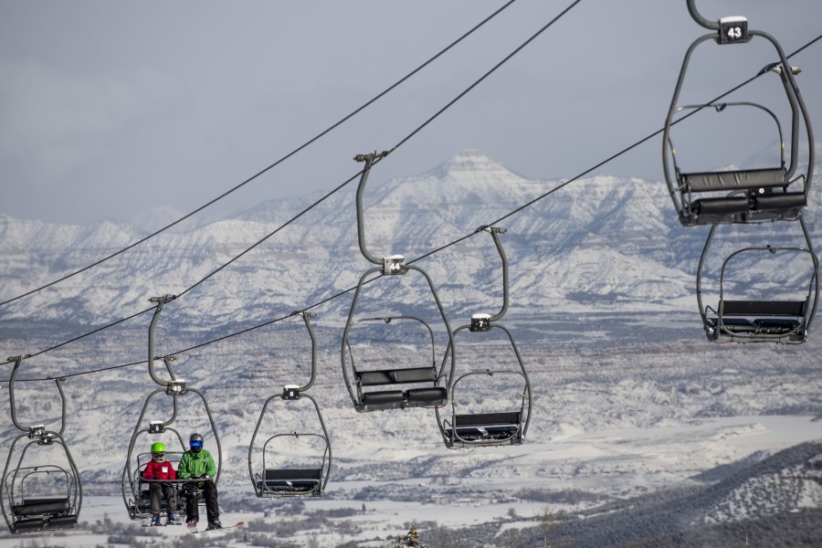 Powderhorn Mountain Resort Replaces West End Double Chairlift