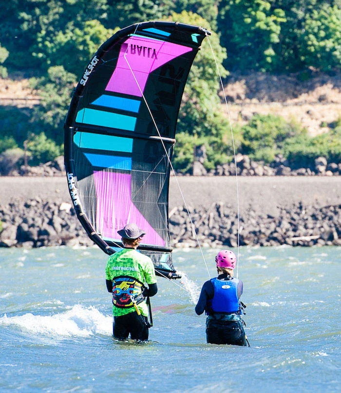First-Time Kiteboarding in the Gorge