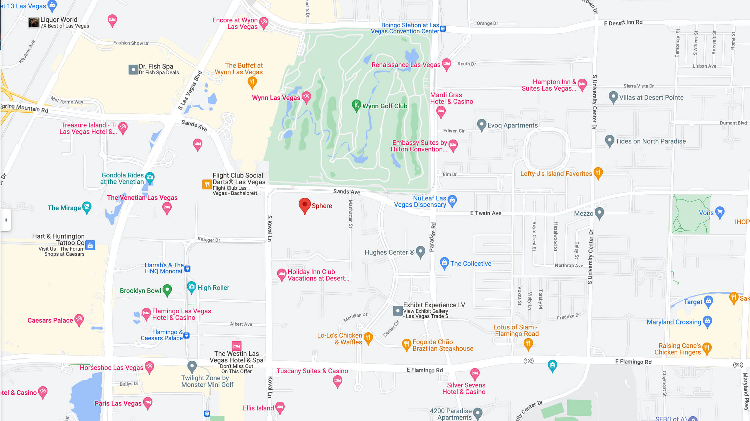 What Hotel Is The Sphere At: Find the Perfect Stay Near the Iconic Las Vegas Attraction