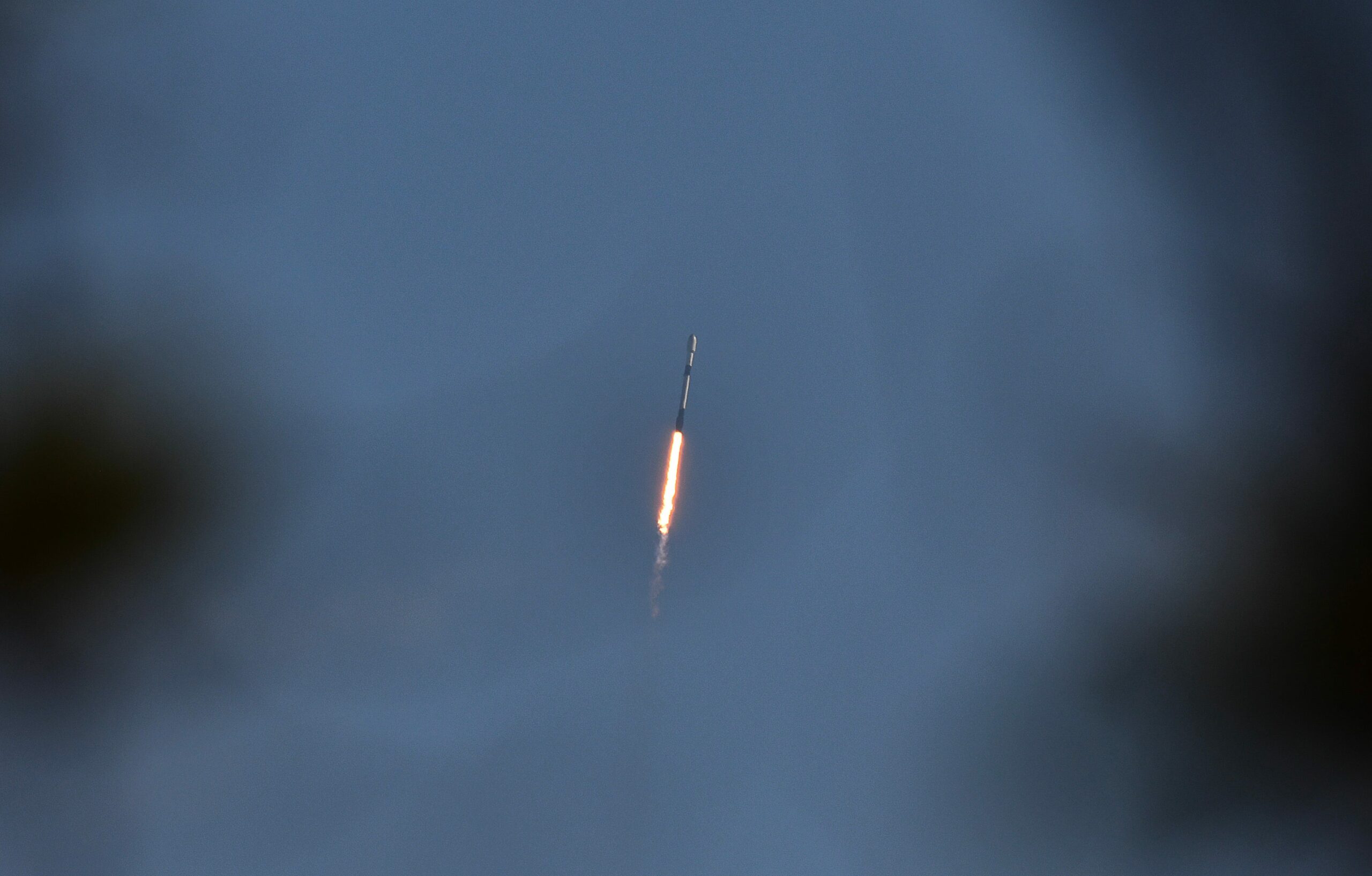 Early Morning Florida Rocket Launch Seen from Palm Beach County