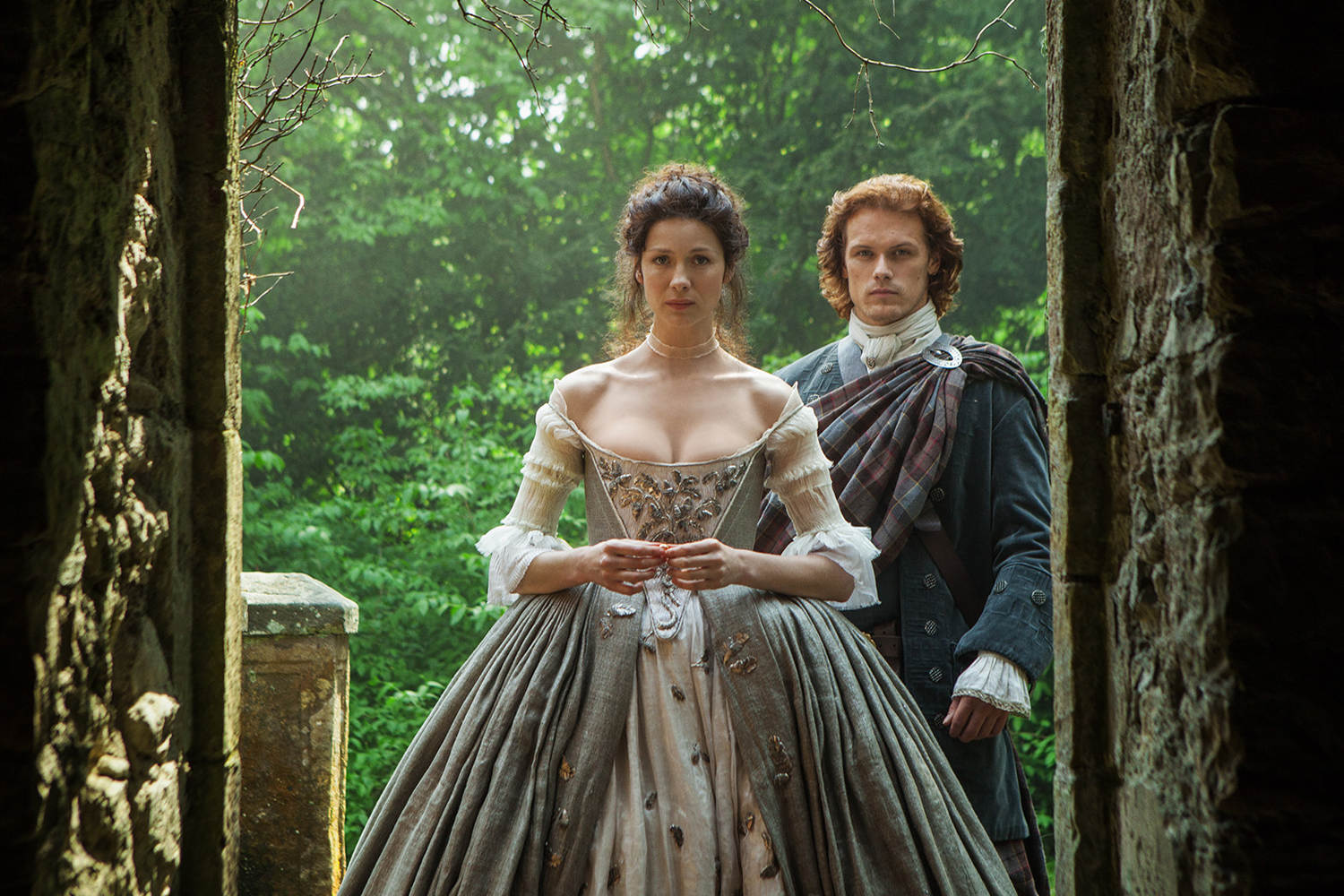 Final Season of ‘Outlander’ Arrives: Iconic Kilts, Gowns, and Costumes Unveiled