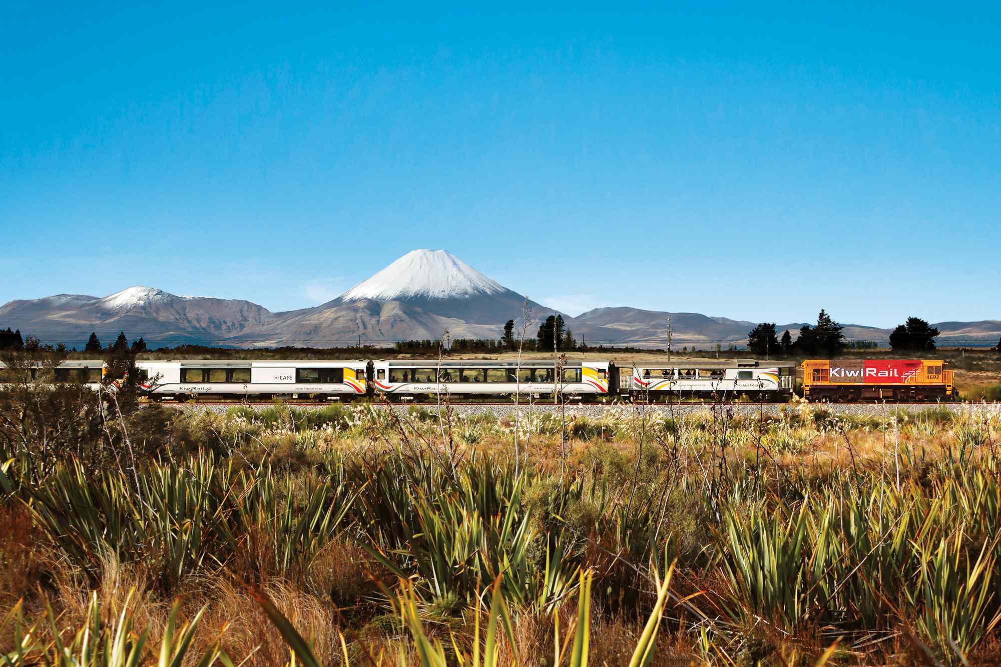 Scenic 423-Mile Train Journey Through Volcanoes, Gorges, and a National Park