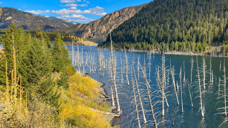 Leave Yellowstone Behind, Discover This Nearby Natural Gem with Breathtaking Lake Views