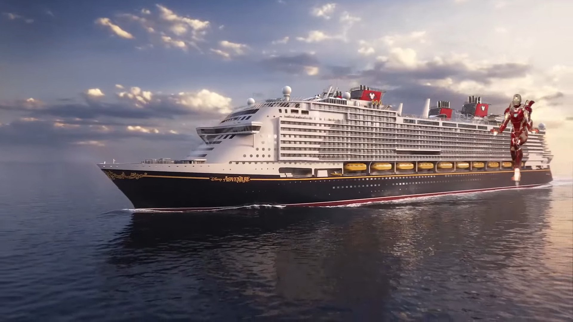 Disney unveils $1.3 billion cruise ship with 250-meter roller coaster