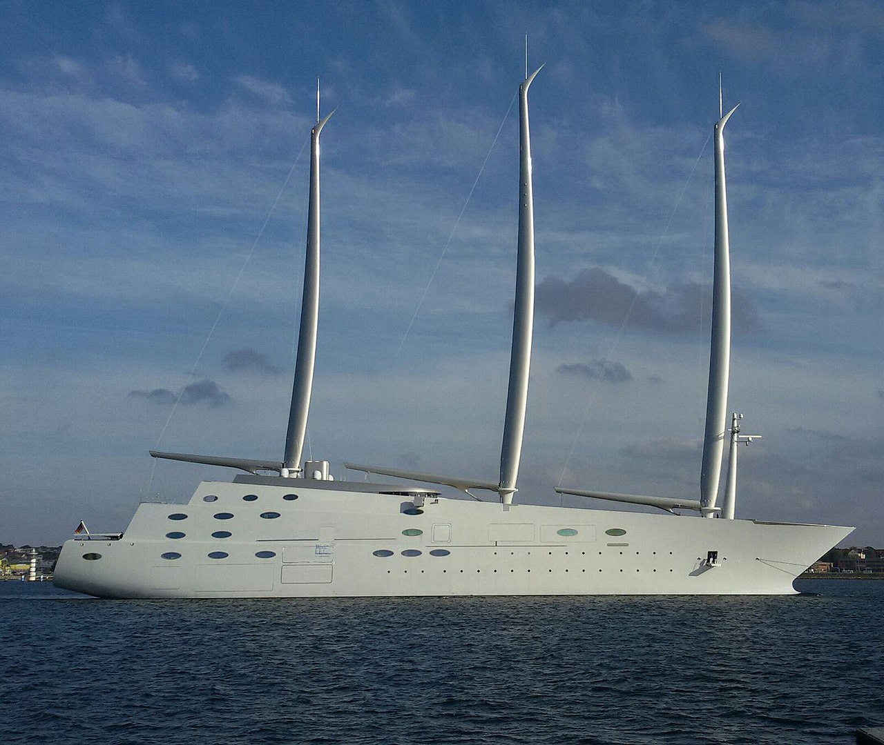 The World’s Most Unusual 0M Yacht Anchored in Trieste