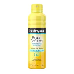 Neutrogena Beach Defense Spray SPF 50 – Reef Safe & Effective