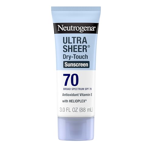 Neutrogena Ultra Sheer Dry-Touch Sunscreen SPF 70 | Review & Buy