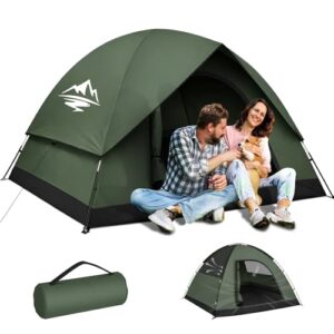 2/3 Person Camping Tent Review: Waterproof & Easy Setup