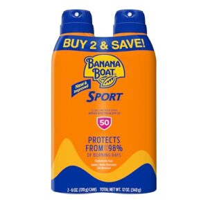 Banana Boat Sport Ultra SPF 50 Sunscreen Spray | Review & Price