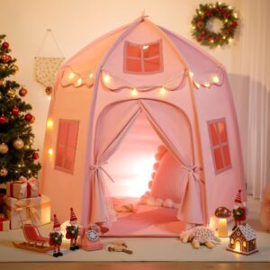 GeeSound Kids Tent for Girls – Pink Princess PlayTent