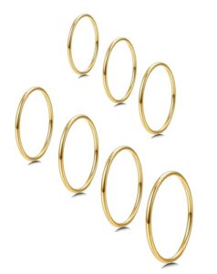 MILACOLATO Gold Rings for Women – Simple, Elegant, and Affordable