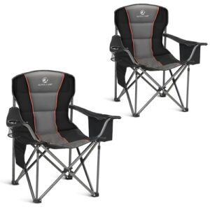 Alpha Camp Folding Camping Chair for Heavy People – Amazon