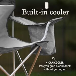 Coleman Portable Camping Chair with Cooler & Cushioned Seat – Amazon