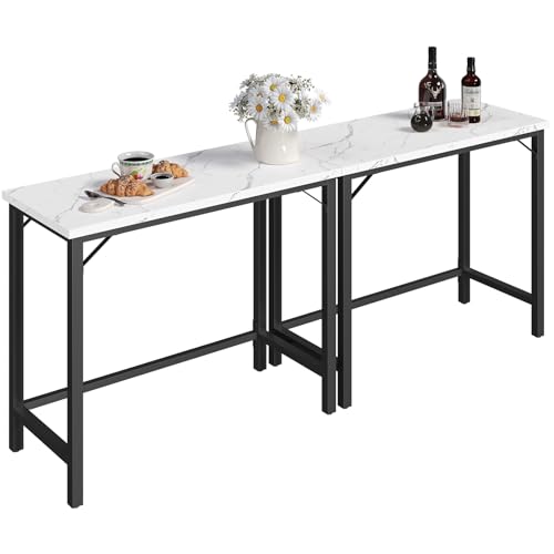 Mahancri’s Narrow Bar Table – Stylish Console Table for Dining Room & Entryway