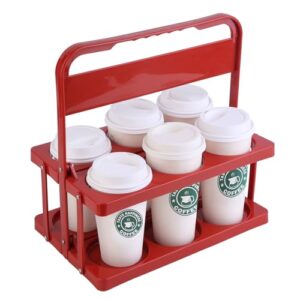 Reusable Drink Carrier with Handle – Perfect for Delivery Drivers