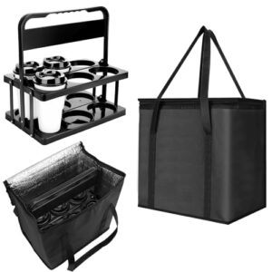 LEIFEOSH Reusable Drink Carrier with Insulated Bag – Amazon Price: .99
