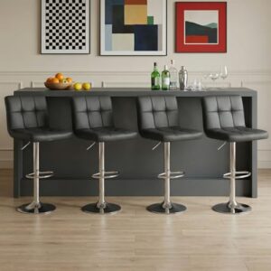 DUMOS Bar Stools Set of 4 Review – Affordable Kitchen Barstools for Sale