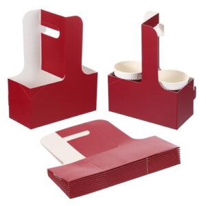 PATIKIL 2 Cup Drink Carrier with Handle – Takeout and Food Delivery Made Easy