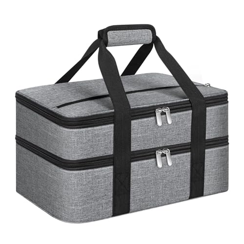 MIAOJIE Double Insulated Casserole Carrier Review: Portable and Spacious MIAOJIE Double Insulated Casserole Carrier Review: Portable and Spacious