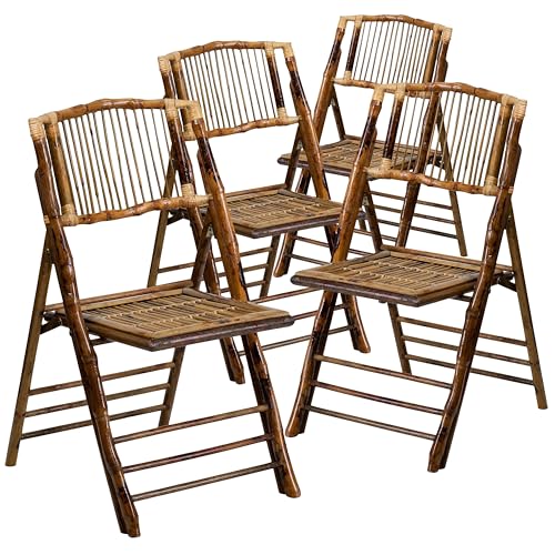 Flash Furniture Bohemian Bamboo Chairs – Perfect Dining Solution