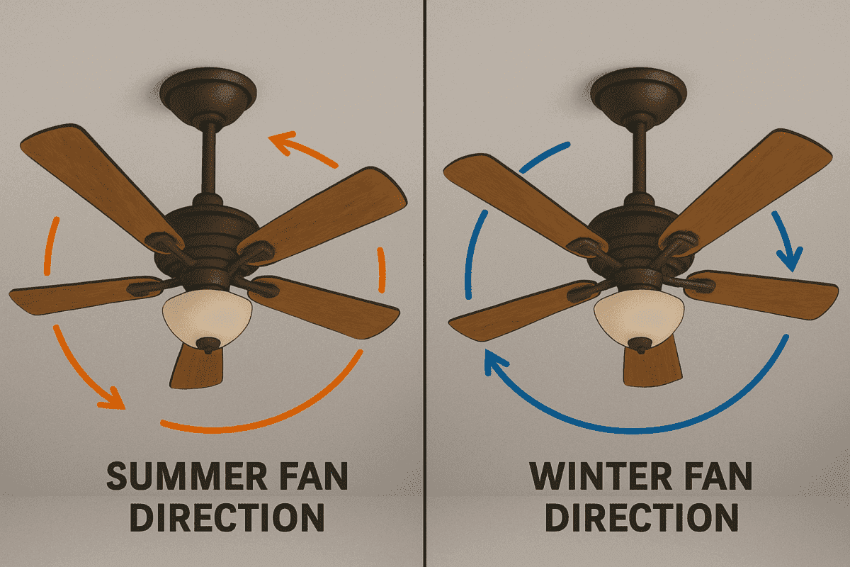 Why Your Ceiling Fan Should Spin Clockwise in Summer: A Complete Guide