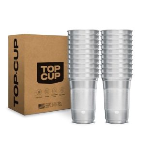 Top Cup 20oz Reusable Aluminum Party Cups – Eco-Friendly