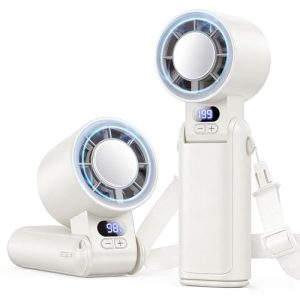 Deyhoc Portable Handheld Turbo Fan Review: 1-199 Speeds, LED Display