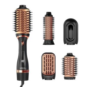 Nycoba Hair Dryer Brush Set: Salon Blowouts at Home for 