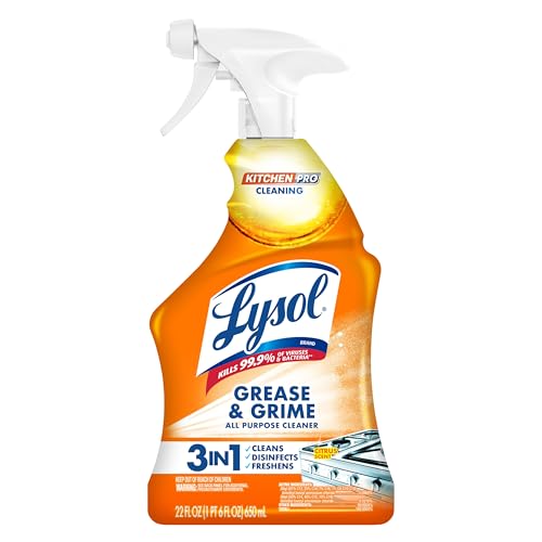 Lysol Pro Kitchen Spray Cleaner & Degreaser Review
