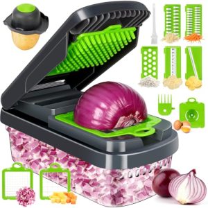 12-in-1 Vegetable Chopper Review: Yusshn Food Cutter