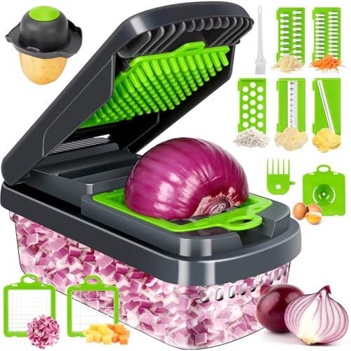 12-in-1 Vegetable Chopper Review: Yusshn Food Cutter